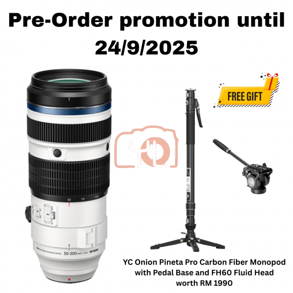 OM SYSTEM M.Zuiko Digital ED 50-200mm F2.8 IS PRO Lens (Micro Four Thirds)