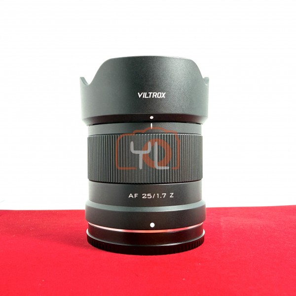 [USED-PJ33] Viltrox 25mm F1.7 AF (Nikon Z), 95% Like New Condition (S/N:00HBLE3)