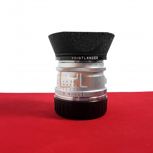 [USED-PJ33] Voigtlander 28mm F2 Type II Ultron Vintage Line ASPH VM (Leica M )  , 95% Like New Condition (S/N:7125137)