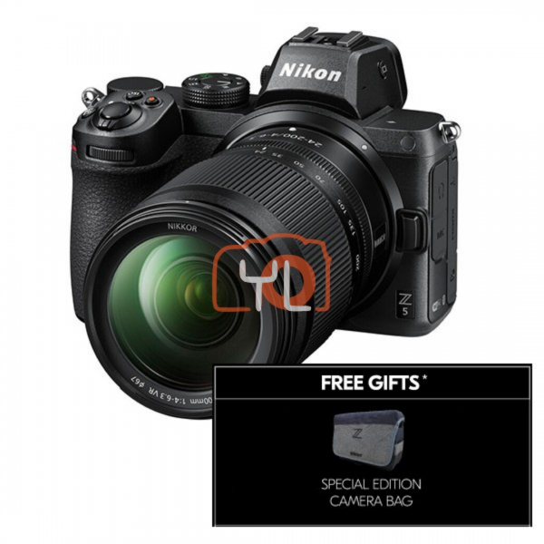 Nikon Z5 Full Frame Mirrorless Camera + Z 24-200mm F4-6.3 VR [Free Nikon Z Series Bag]