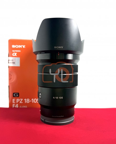 [USED-PJ33] Sony 18-105MM F4 PZ OSS E Mount , 95% Like New Condition (S/N:2483285)