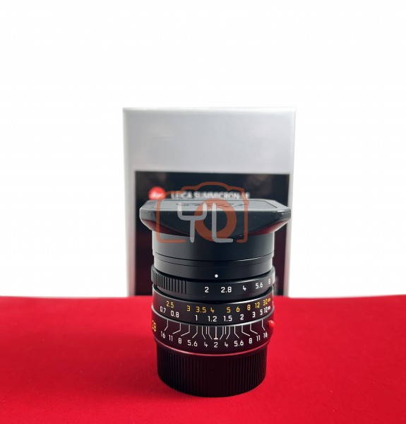 [USED-PJ33] Leica 28mm F2 Summicron-M ASPH II 11672, 99% Like New Condition (S/N:4808330)