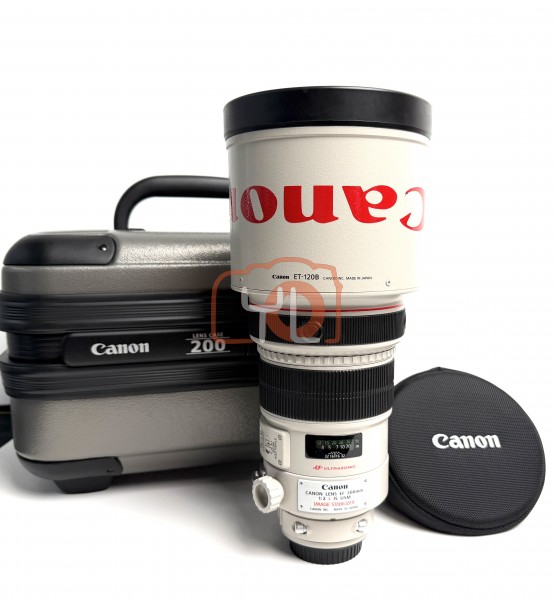 [USED-PJ33] Canon 200mm F2 L IS USM EF, 95% Like New Condition (S/N:16149)