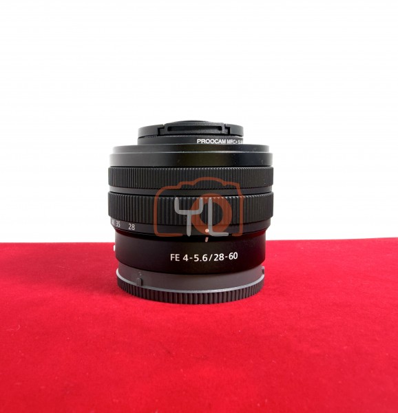 [USED-PJ33] Sony 28-60mm F4-5.6 FE , 95% Like New Condition (S/N:2112426)