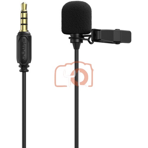 SmallRig Simorr Wave L1 Lavalier Microphone for Smartphones with 3.5mm TRRS (Black)