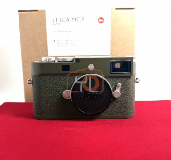 [USED-PJ33]  Leica M11-P Rangefinder Camera (Safari) 20235, 90% Like New Condition (S/N:6006693)