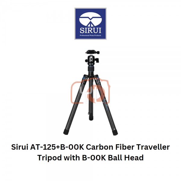 Sirui AT-125+B-00K Carbon Fiber Traveller Tripod with B-00K Ball Head