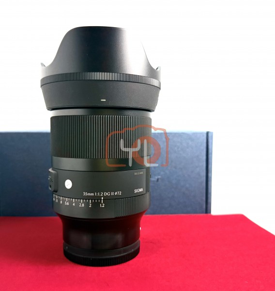 [USED-PJ33] Sigma 35mm F1.2 DG II Art Lens (L Mount), 95% Like New Condition (S/N:59121448)