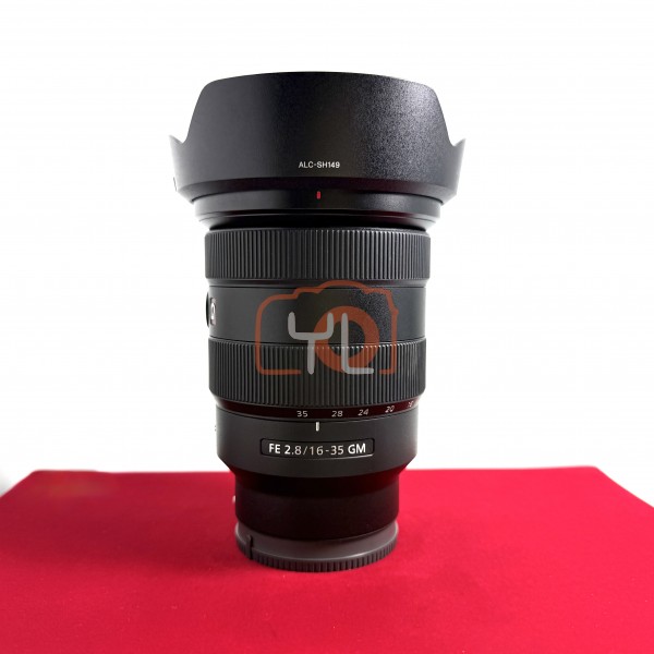 [USED-PJ33] Sony 16-35mm F2.8 GM FE, 90% Like New Condition (S/N:1816122)