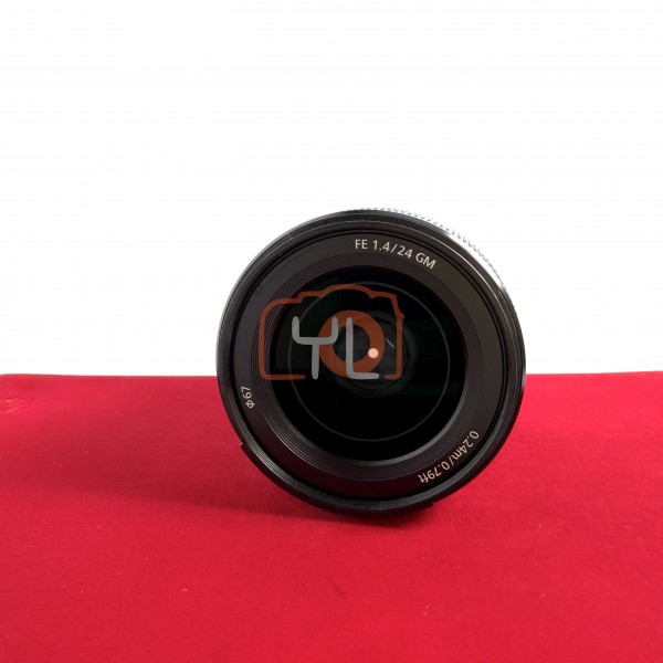 [USED-PJ33] Sony 24mm F1.4 GM FE ,90% Condition Like New (S/N:1817049)