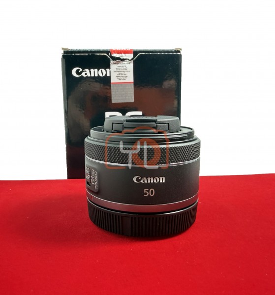 [USED-PJ33] Canon RF 50mm F1.8 STM, 95% Condition Like New (S/N:4411015203)