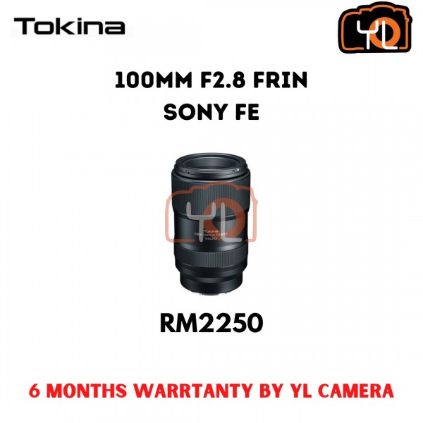 Tokina FiRIN 100mm f2.8 FE Macro Lens for Sony E