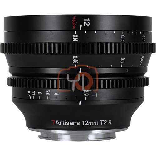 7artisans Photoelectric 12mm T2.9 Vision Cine Lens (L Mount)