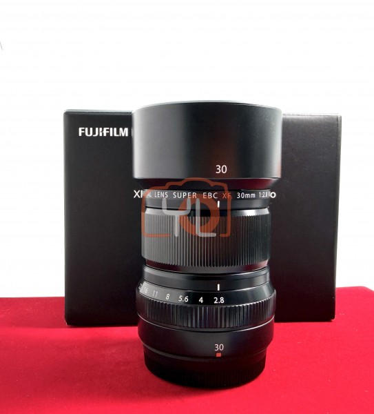 [USED-PJ33] Fujifilm 30mm F2.8 R Macro LM WR XF, 95% Condition Like New (S/N:3EB02135)