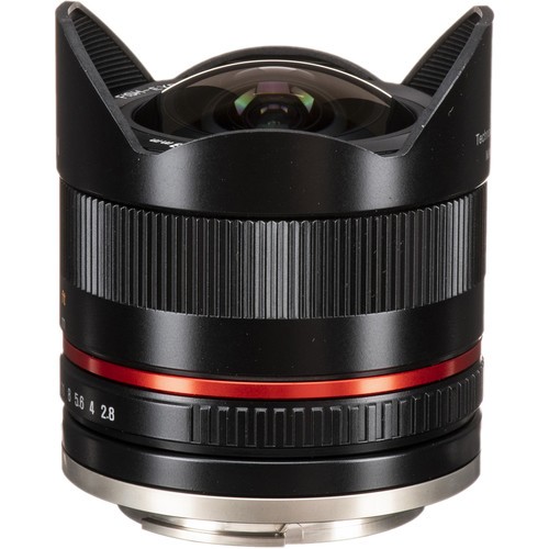 Samyang 8mm F2.8 UMC Fisheye II Lens for Canon EF-M Mount (Black)
