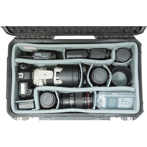 SKB iSeries 2011-8 Case with Think Tank Photo Dividers (Black)