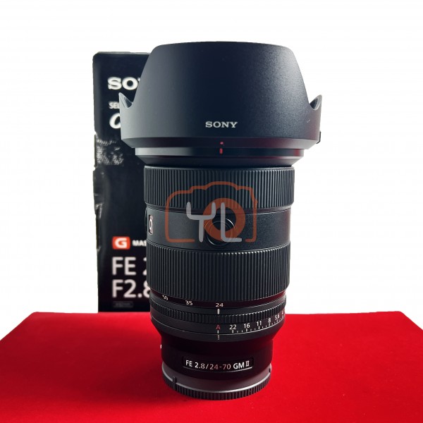 [USED-PJ33] Sony 24-70mm F2.8 GM II FE , 95% Like New Condition (S/N:2123925)