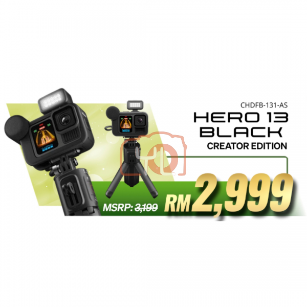 GoPro HERO13 Black Creator Edition (RAMADAN PROMO)