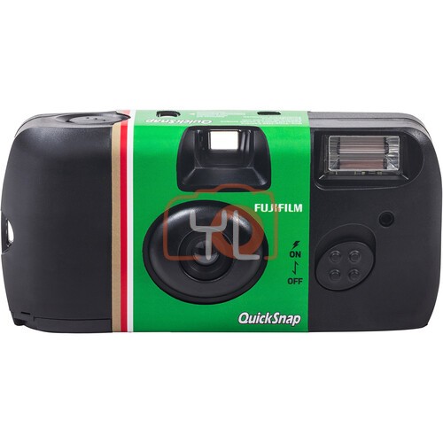 FUJIFILM QuickSnap Flash 400 One-Time-Use Disposable Camera (27 Exposures)