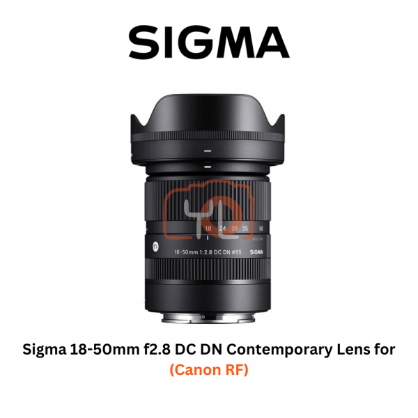 Sigma 18-50mm F2.8 DC DN Contemporary Lens for Canon RF