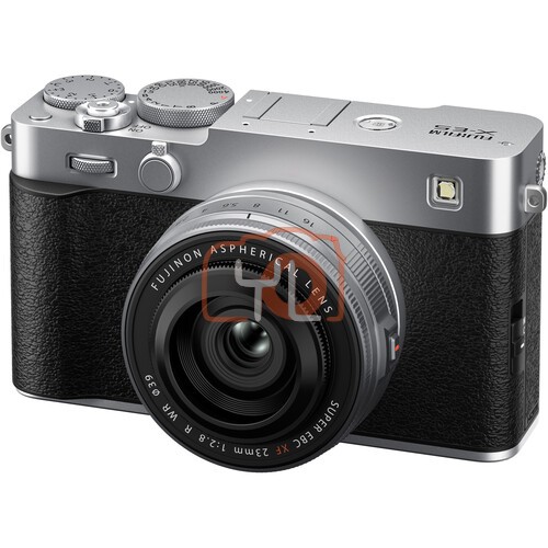 FUJIFILM X-E5 Mirrorless Camera 23mm F2.8 Lens (Silver)