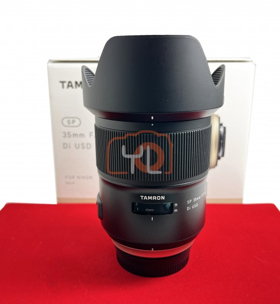 [USED-PJ33] Tamron 35mm F1.4 SP DI USD (Nikon F), 95% Like New Condition (S/N:001289)