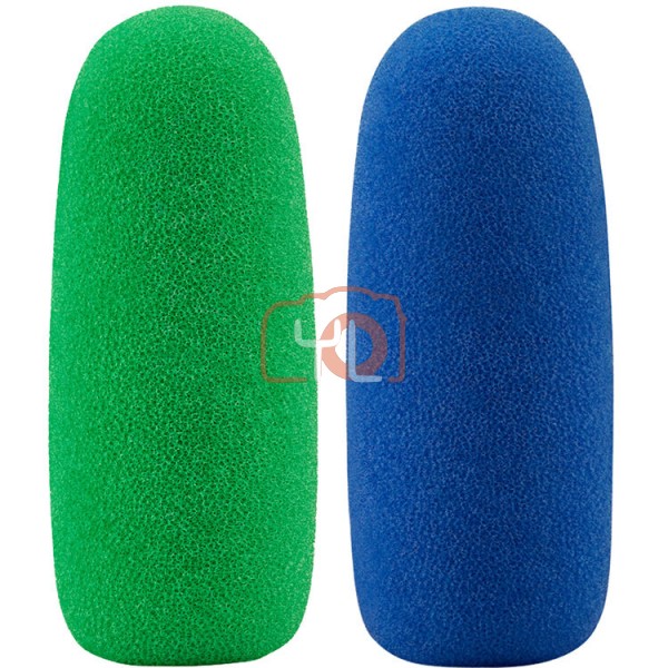 RODE WS-Chroma Chroma Key Windshield Set for VideoMic NTG (1 Blue, 1 Green)