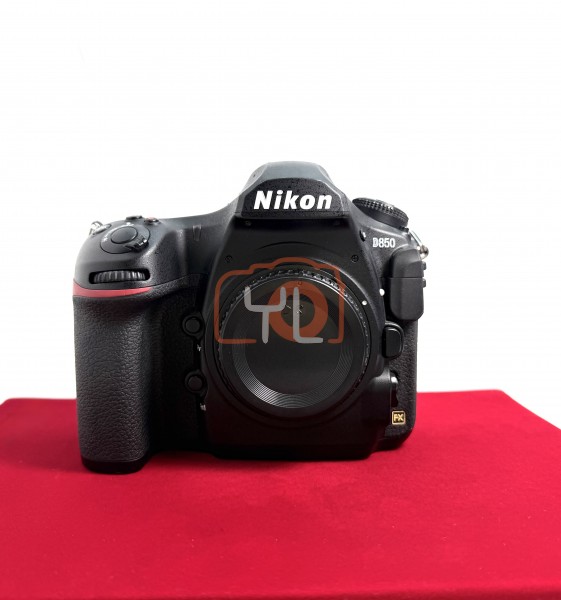 [USED-PJ33] Nikon D850 Body (Shutter Count:10K) , 80% Like New Condition (S/N:8201365)