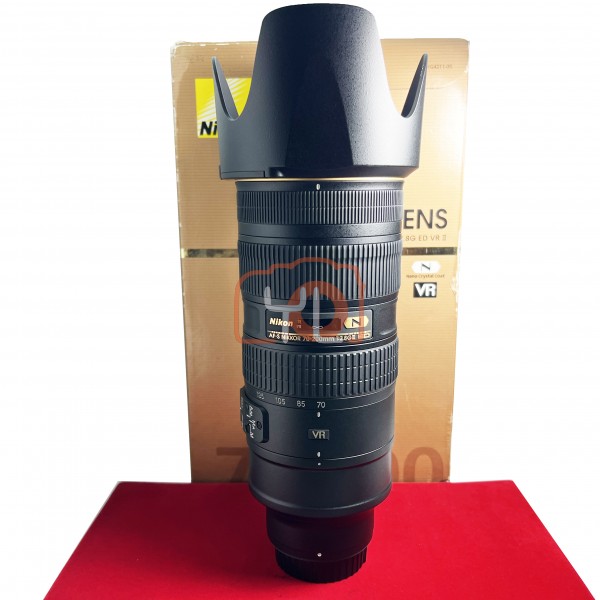 [USED-PJ33] Nikon 70-200mm F2.8 G VR II AFS, 95% Like New Condition (S/N:20486737)