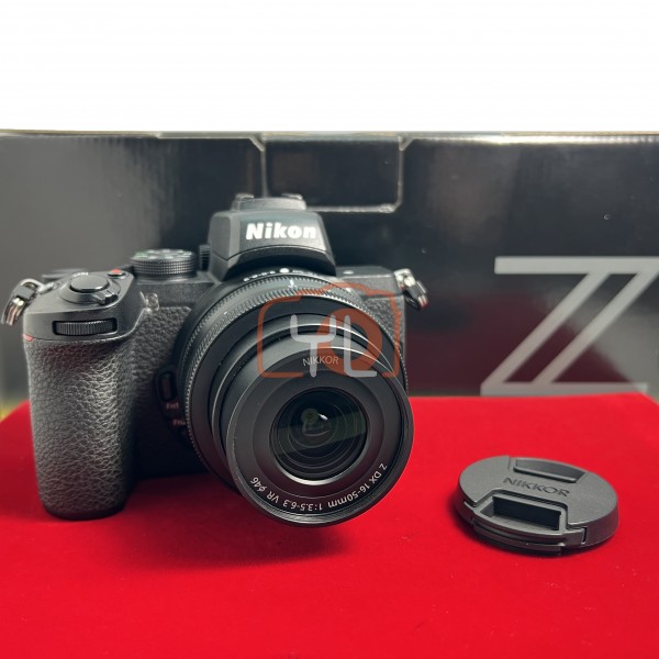 [USED-PJ33] Nikon Z 50 Camera With DX 16-50mm F3.5-6.3 Z VR (Shutter Count: 10K), 90% Like New Condition (S/N:7213390)