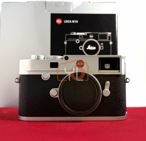 [USED-PJ33] Leica M10 Body (Silver), 95% Like New Condition (S/N:5181338)
