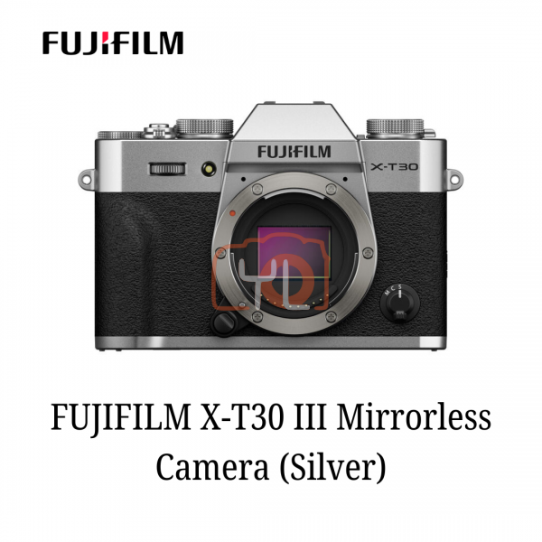 FUJIFILM X-T30 III Mirrorless Camera (Silver)