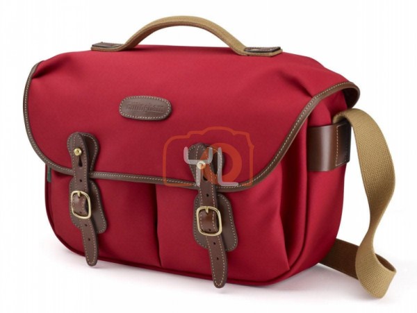 Billingham Hadley Pro Camera Bag ( Burgundy Canvas/Chocolate Leather, 8.5L)