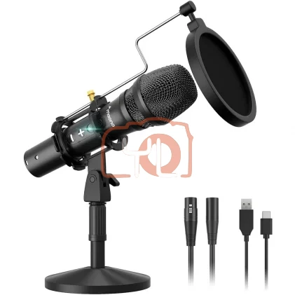 MAONO AU-HD300T USB/XLR Cardioid Dynamic Microphone