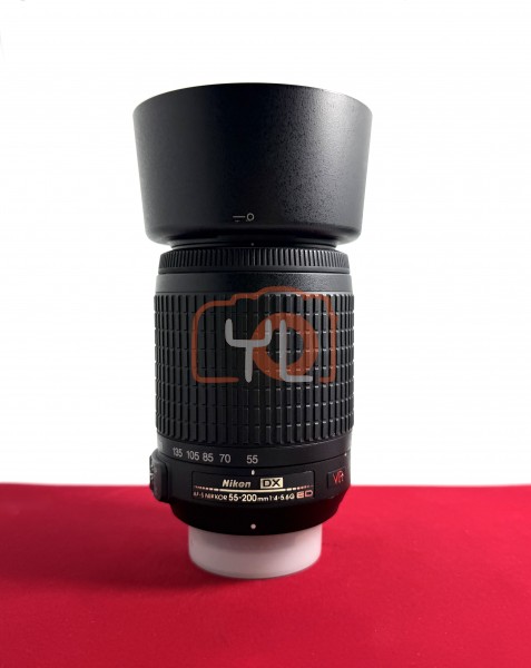 [USED-PJ33] Nikon 55-200 mm F4-5.6 G DX AFS , 95% Like New Condition (S/N:1551135)