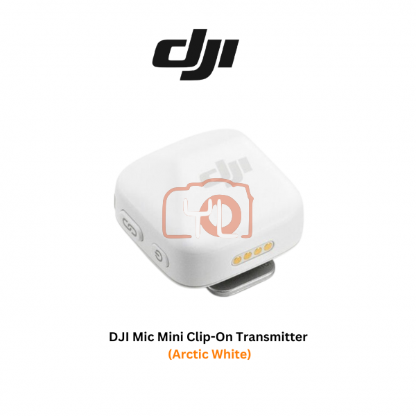 DJI Mic Mini Clip-On Transmitter (Arctic White)