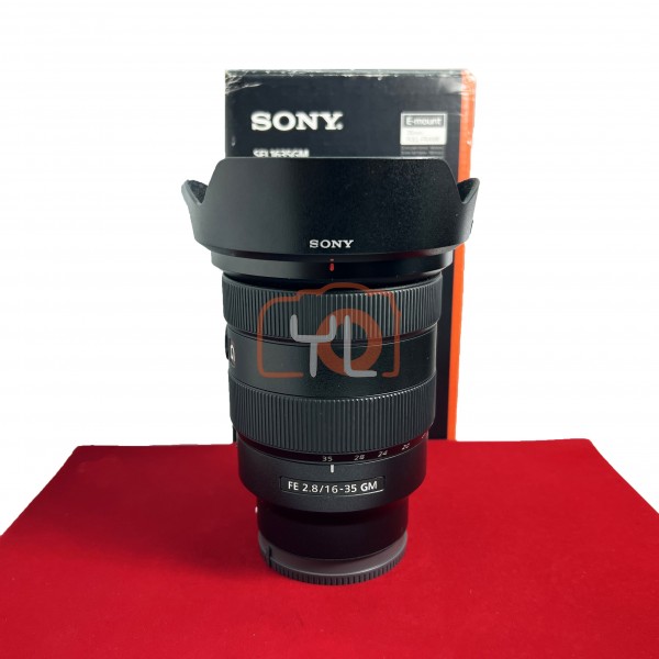 [USED-PJ33] Sony 16-35mm F2.8 GM FE, 90% Like New Condition (S/N:1807447)