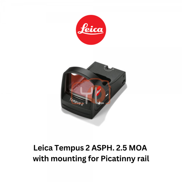 Leica Tempus 2 ASPH. 2.5 MOA with mounting for Picatinny rail