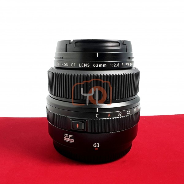 [USED-PJ33] Fujifilm GF 63mm F2.8 R WR (No Lens Hood), 90% Like New Condition (S/N:76A10150)