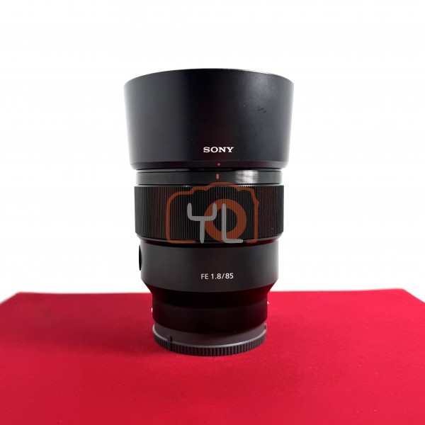 [USED-PJ33] Sony 85mm F1.8 FE ,95% Like New Condition (S/N:3167450)