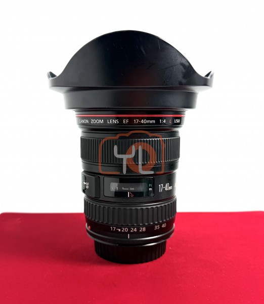 [USED-PJ33] Canon 17-40mm F4 L USM EF , 90% Like New Condition (S/N:771526)