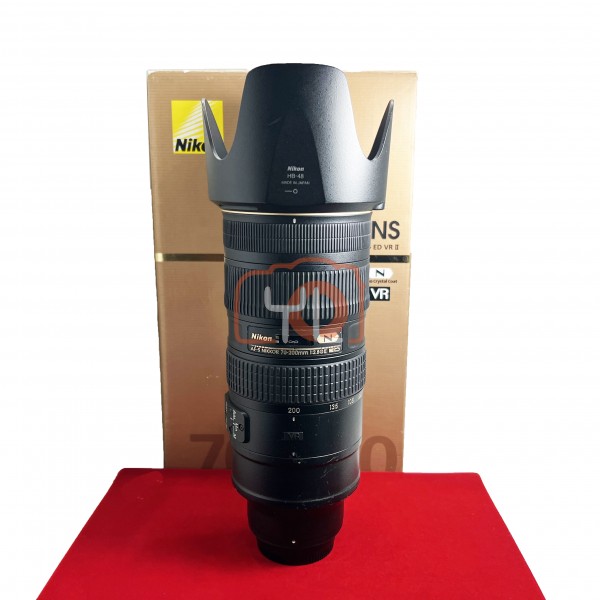 [USED-PJ33] Nikon 70-200mm F2.8 G VR II AFS, 80% Like New Condition (S/N:20050805)