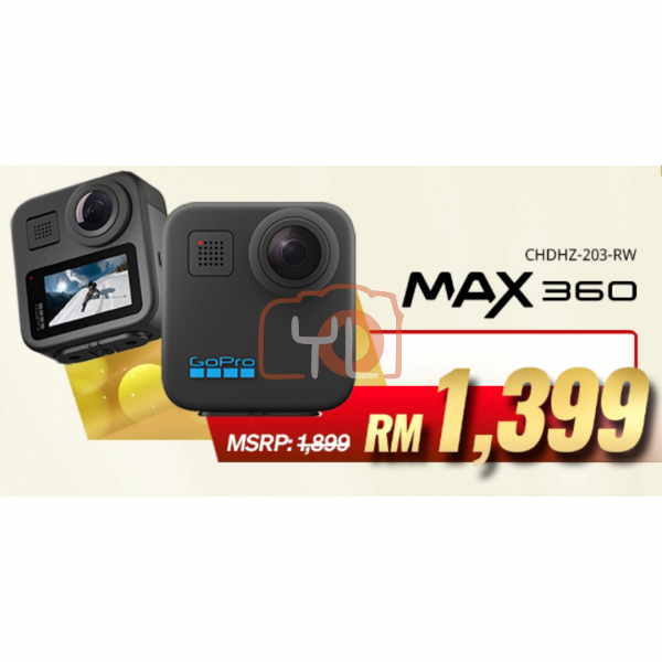 GoPro MAX 360 Action Camera Only  (CNY PROMO)
