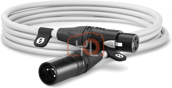 RODE XLR Male to XLR Female Cable (White, 9.8')