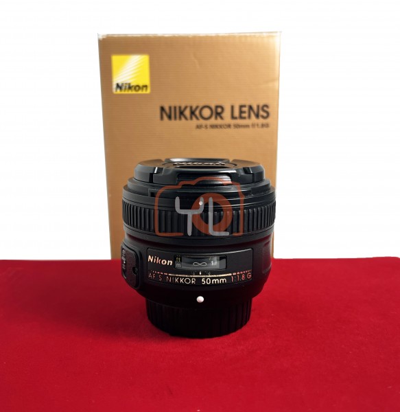 [USED-PJ33] Nikon 50mm F1.8 G AFS (No Hood), 85% Like New Condition (S/N:3141758)