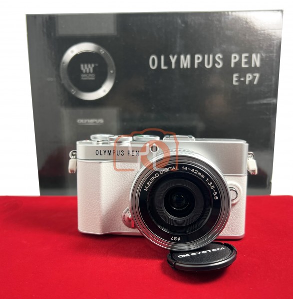[USED-PJ33] Olympus E-P7 With 14-42mm F3.5-5.6 EZ , 95% Like New Condition (S/N:BJKA17383)