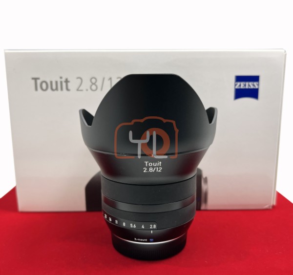 [USED-PJ33] Zeiss 12MM F2.8 Touit (Fujifilm X Mount), 85% Like New Condition (S/N:51048736)