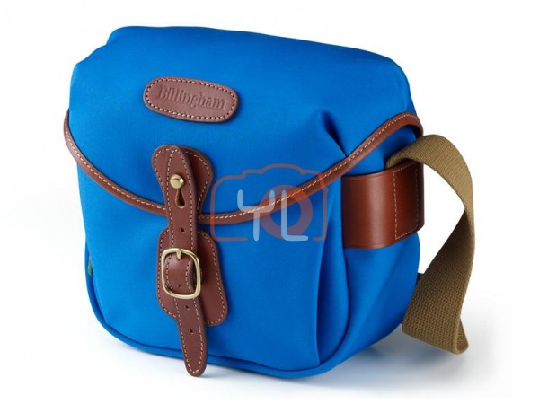 Billingham* Hadley Digital Camera Bag (Imperial Blue/Orange/Tan)