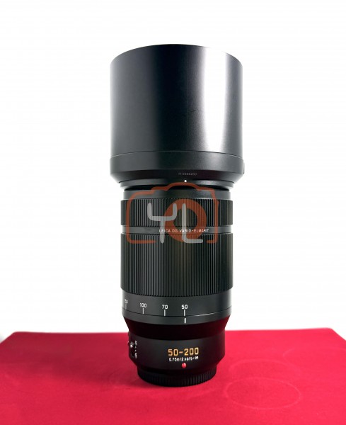 [USED-PJ33] Panasonic 50-200mm F2.8-4 Lumix G Powe OIS DG Vario-Elmarit ASPH ,95% Like New Condition (S/N:JH8EB101730)