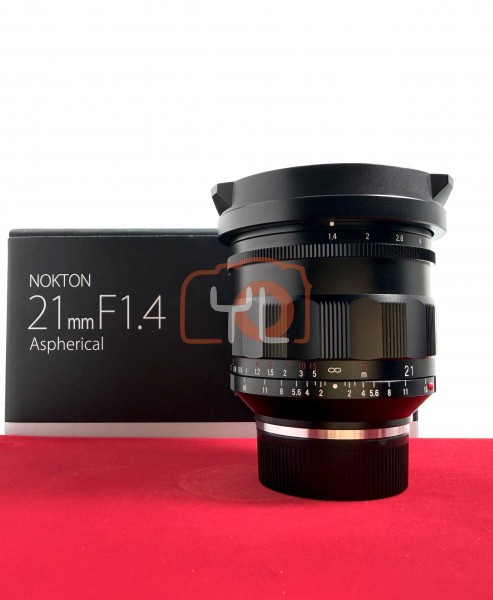 [USED-PJ33] Voigtlander 21mm F1.4 Nokton ASPH VM (Leica M) , 95% Like New Condition (S/N:7010233)